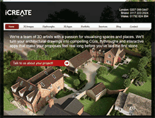 Tablet Screenshot of icreate3d.com